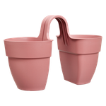 vibia campana flower twin 21cm Rose poussière